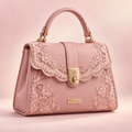 QEZLUPORA™ Kiss-Lock Doll Handbag – Mini Frame Bag, Japanese Romantic Jirai Kei Top Handle Purse