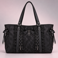 QEZLUPORA™ Compact Shopper Tote – Minimal Jirai Kei Hand Carry Tote, Japanese Cute Lifestyle Bag