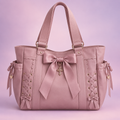 QEZLUPORA™ Crescent Mini Shoulder Bag – Japanese Jirai Kei Small Underarm Bag, Sweet Gothic Fashion Purse